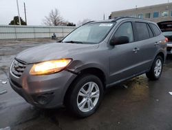 Hyundai salvage cars for sale: 2010 Hyundai Santa FE GLS