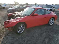 Salvage cars for sale at Antelope, CA auction: 2001 Porsche 911 Carrera 2