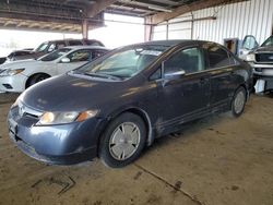 2008 Honda Civic Hybrid en venta en American Canyon, CA