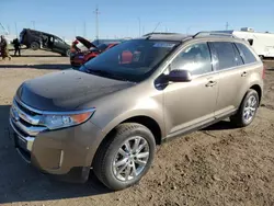 Salvage cars for sale at Greenwood, NE auction: 2013 Ford Edge Limited