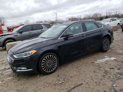 Ford Vehiculos salvage en venta: 2017 Ford Fusion Titanium