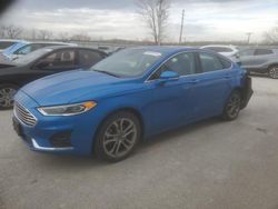 2019 Ford Fusion SEL en venta en Kansas City, KS