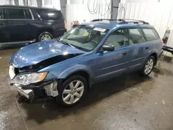 Salvage cars for sale from Copart Ham Lake, MN: 2008 Subaru Outback 2.5I