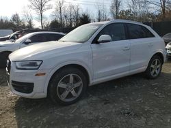 Salvage cars for sale at Waldorf, MD auction: 2015 Audi Q3 Premium Plus