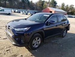 Salvage cars for sale at Mendon, MA auction: 2024 Toyota Rav4 XLE