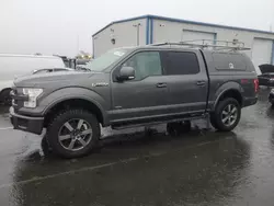 Salvage cars for sale at Vallejo, CA auction: 2015 Ford F150 Supercrew