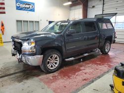 Salvage cars for sale from Copart Angola, NY: 2018 Chevrolet Silverado K1500 LT