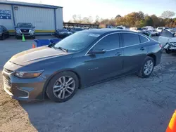 Chevrolet salvage cars for sale: 2018 Chevrolet Malibu LT