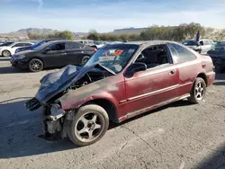 Honda Civic ex Vehiculos salvage en venta: 1999 Honda Civic EX