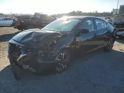 Salvage cars for sale at Fredericksburg, VA auction: 2024 Nissan Sentra SV