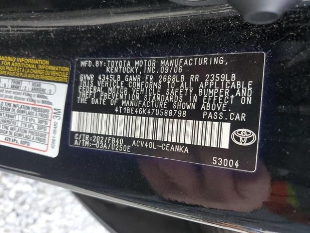 2007 Toyota Camry CE