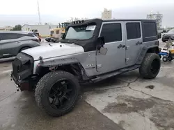 Jeep Wrangler Unlimited Sahara salvage cars for sale: 2018 Jeep Wrangler Unlimited Sahara