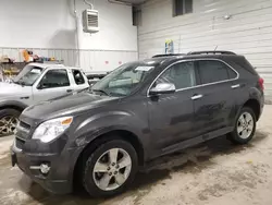 Vehiculos salvage en venta de Copart Des Moines, IA: 2015 Chevrolet Equinox LT