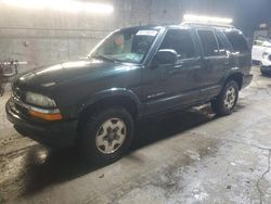 Salvage cars for sale at Angola, NY auction: 2002 Chevrolet Blazer