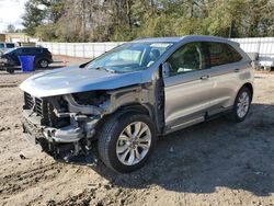 Salvage cars for sale at Knightdale, NC auction: 2020 Ford Edge Titanium