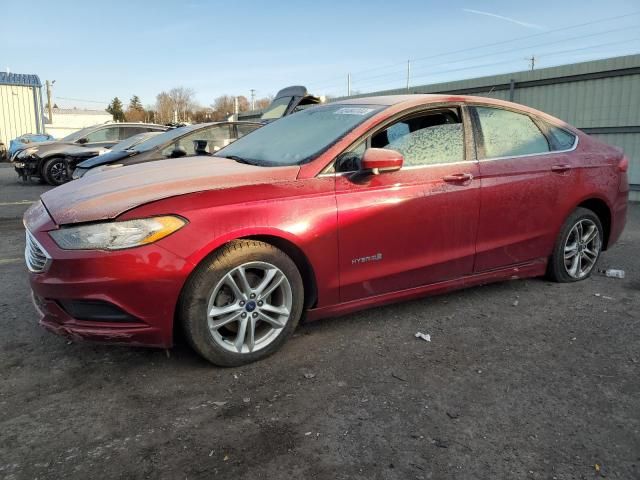 2018 Ford Fusion SE Hybrid