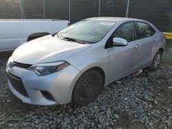 Vehiculos salvage en venta de Copart Waldorf, MD: 2015 Toyota Corolla L