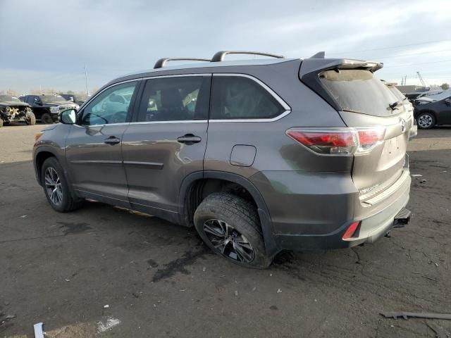 2016 Toyota Highlander XLE