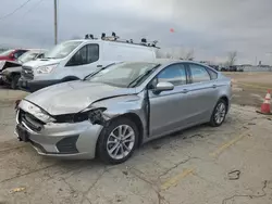 Salvage cars for sale at Pekin, IL auction: 2020 Ford Fusion SE