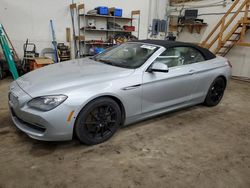 BMW salvage cars for sale: 2015 BMW 650 XI