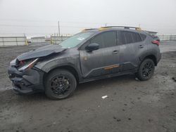 Salvage cars for sale at Airway Heights, WA auction: 2024 Subaru Crosstrek Wilderness