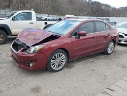 Subaru salvage cars for sale: 2015 Subaru Impreza Premium Plus