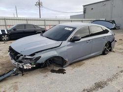 Salvage cars for sale at Jacksonville, FL auction: 2021 Honda Accord Sport SE