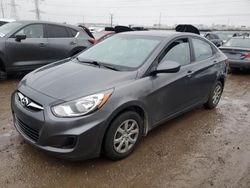 Hyundai Accent salvage cars for sale: 2012 Hyundai Accent GLS