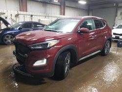 Salvage cars for sale at Elgin, IL auction: 2020 Hyundai Tucson Limited