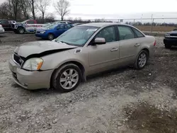 Salvage cars for sale at Cicero, IN auction: 2005 Ford Five Hundred SEL