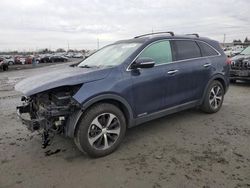 Salvage cars for sale at Eugene, OR auction: 2016 KIA Sorento EX