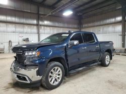 Salvage cars for sale at Des Moines, IA auction: 2019 Chevrolet Silverado K1500 LTZ