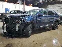 Salvage cars for sale from Copart Blaine, MN: 2022 Volkswagen Atlas Cross Sport SEL R-Line