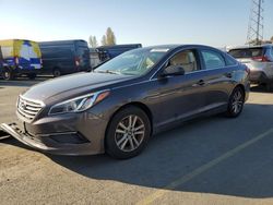 Salvage cars for sale at Hayward, CA auction: 2017 Hyundai Sonata SE