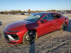 Salvage cars for sale at Lumberton, NC auction: 2024 Hyundai Sonata SEL