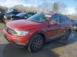 Salvage cars for sale from Copart North Billerica, MA: 2020 Volkswagen Tiguan SE