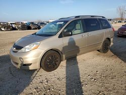 Salvage cars for sale at Kansas City, KS auction: 2009 Toyota Sienna CE