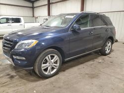 Salvage cars for sale at Pennsburg, PA auction: 2013 Mercedes-Benz ML 350 4matic