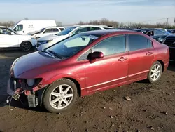 Salvage cars for sale at Hillsborough, NJ auction: 2009 Honda Civic LX