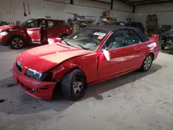 Salvage cars for sale at Chambersburg, PA auction: 2000 BMW 323 CI