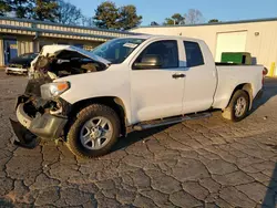 Salvage trucks for sale at Austell, GA auction: 2017 Toyota Tundra Double Cab SR