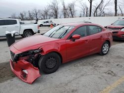 Salvage cars for sale at Bridgeton, MO auction: 2015 Mazda 3 Sport