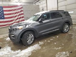 Ford Explorer salvage cars for sale: 2021 Ford Explorer XLT