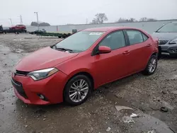 Salvage cars for sale at Franklin, WI auction: 2015 Toyota Corolla L