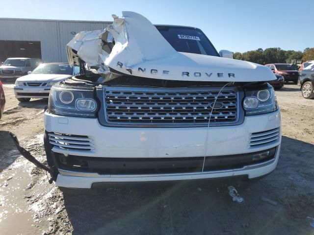 2016 Land Rover Range Rover Supercharged