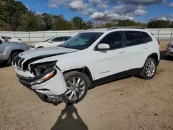 Salvage cars for sale at Theodore, AL auction: 2014 Jeep Cherokee Limited