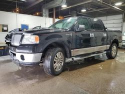 Salvage cars for sale from Copart Blaine, MN: 2006 Lincoln Mark LT