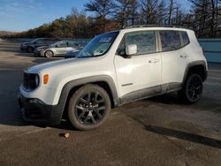 Salvage cars for sale from Copart Brookhaven, NY: 2018 Jeep Renegade Latitude