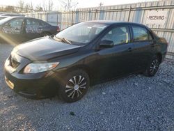 Toyota salvage cars for sale: 2009 Toyota Corolla Base