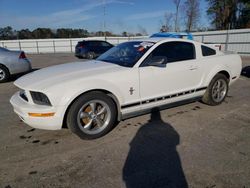 Salvage cars for sale at Dunn, NC auction: 2007 Ford Mustang